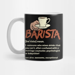 Barista Definition Mug